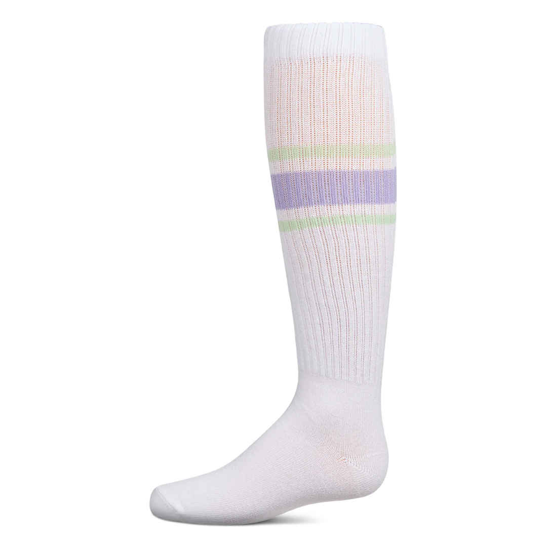 Memoi Summer Bold Stripe Knee High - Mkf-12886