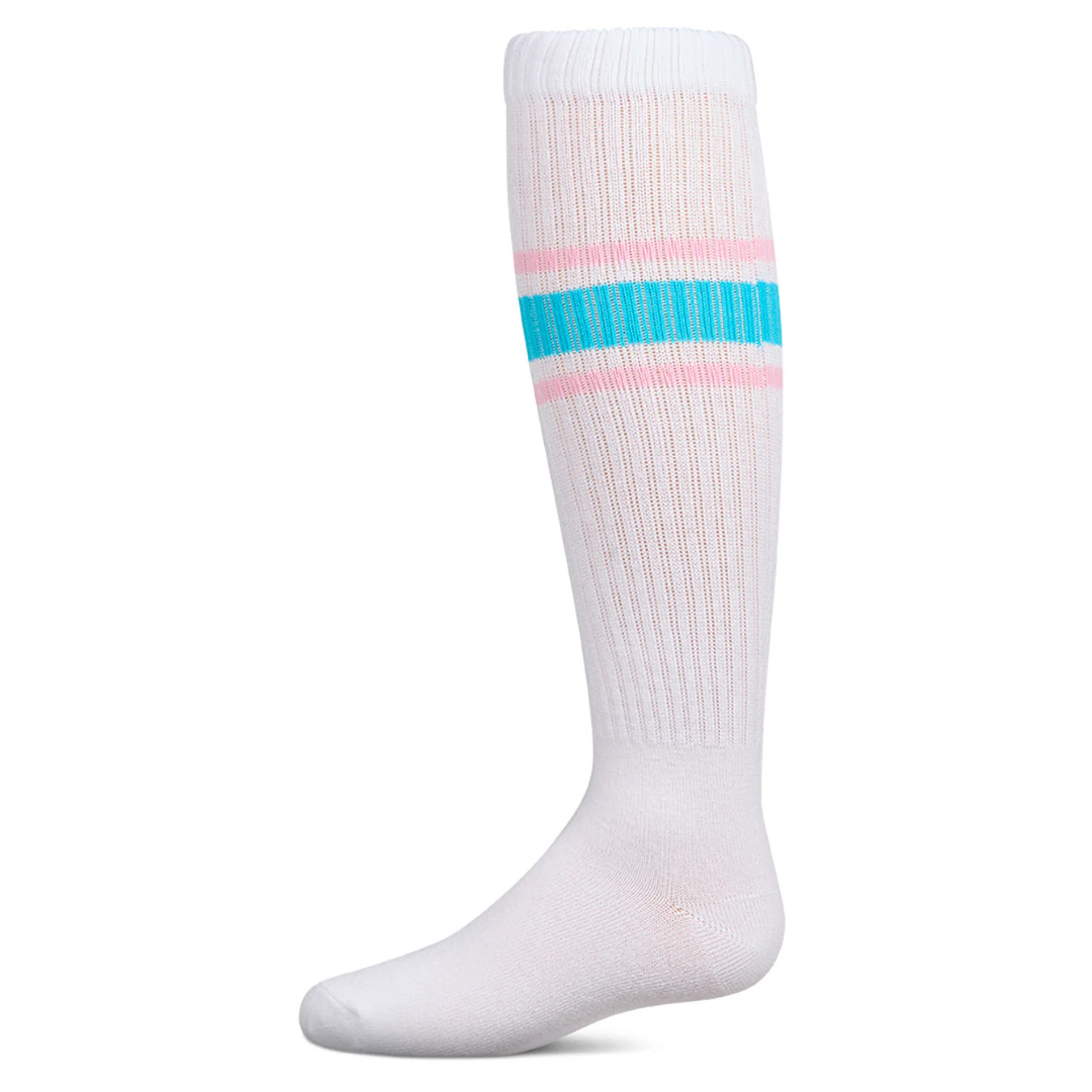 Memoi Summer Bold Stripe Knee High - Mkf-12886