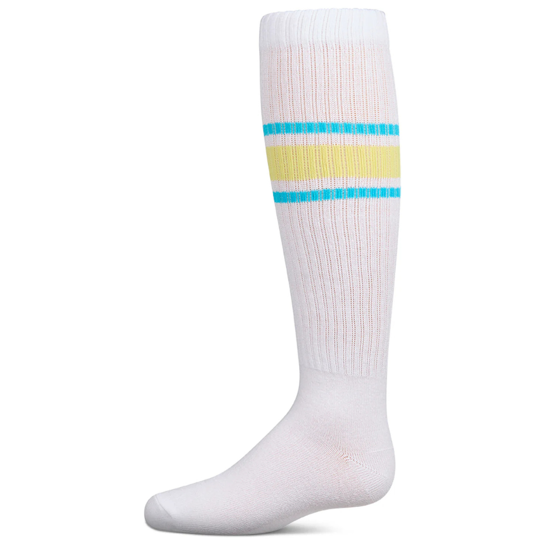 Memoi Summer Bold Stripe Knee High - Mkf-12886