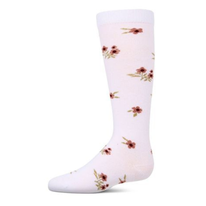 Memoi Blissful Bloom Knee High - MKF-7172
