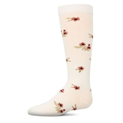 Memoi Blissful Bloom Knee High - MKF-7172