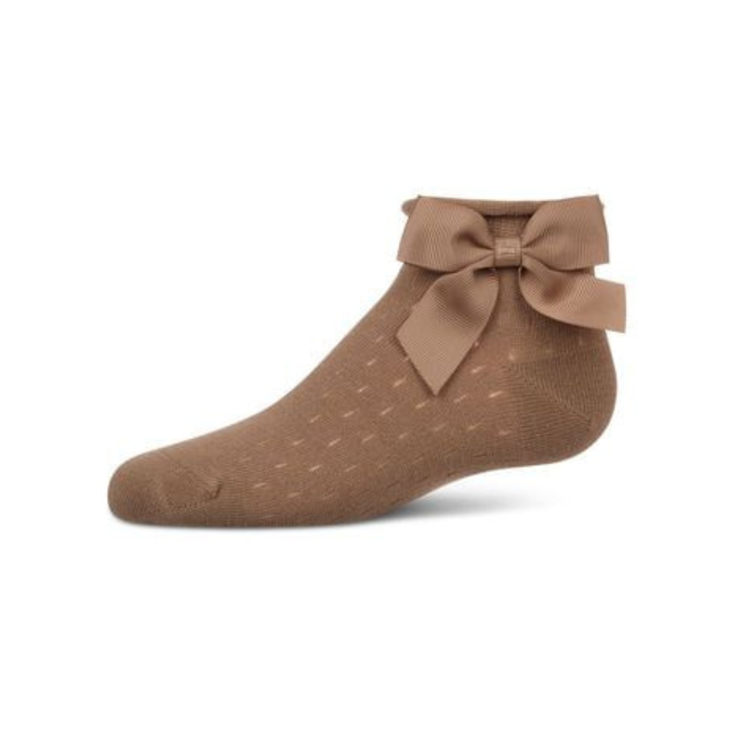 Memoi Drop Stich Scalloped Anklet - MKF-6081