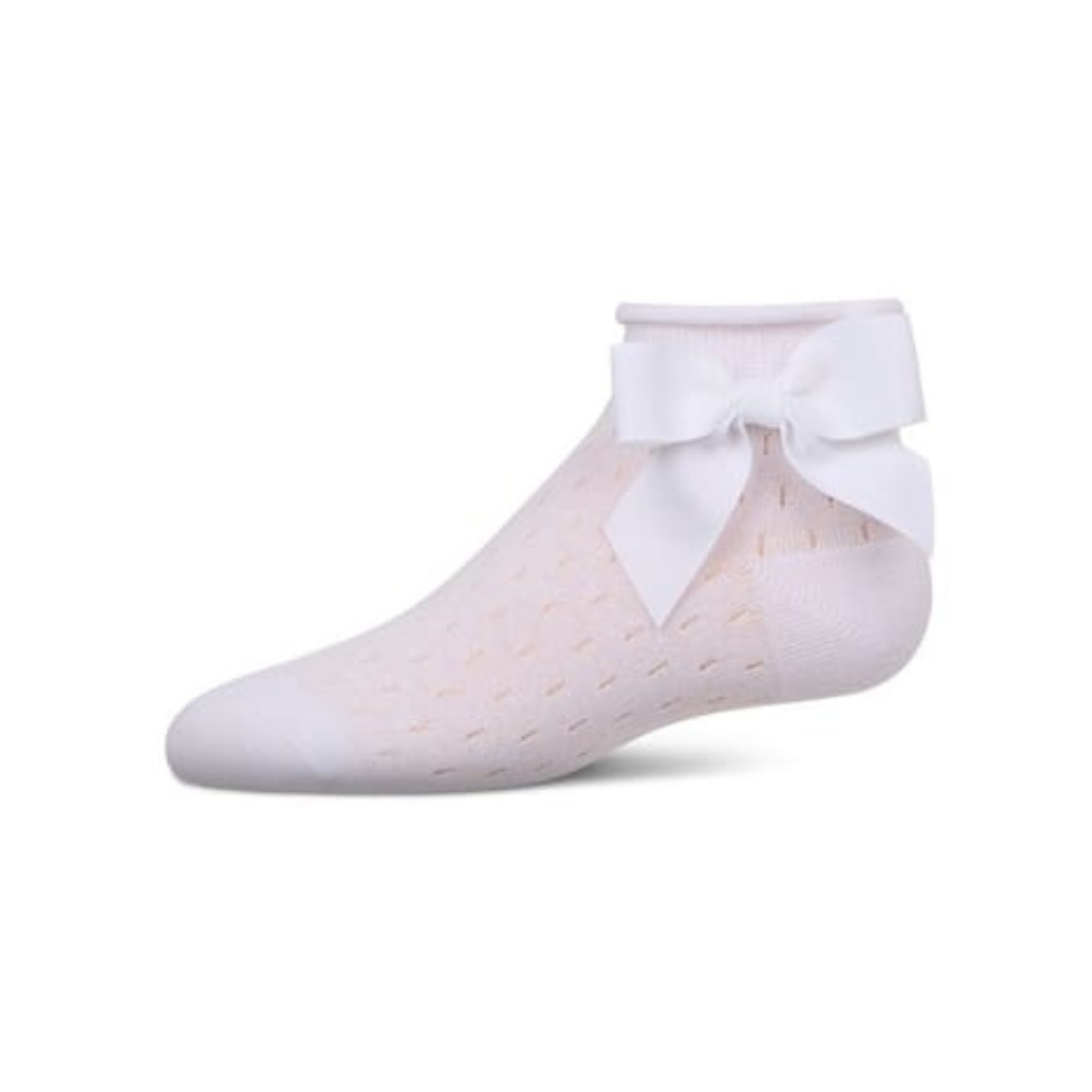 Memoi Drop Stich Scalloped Anklet - MKF-6081
