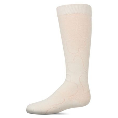Memoi Multi Heart Knee High - MKF-7182