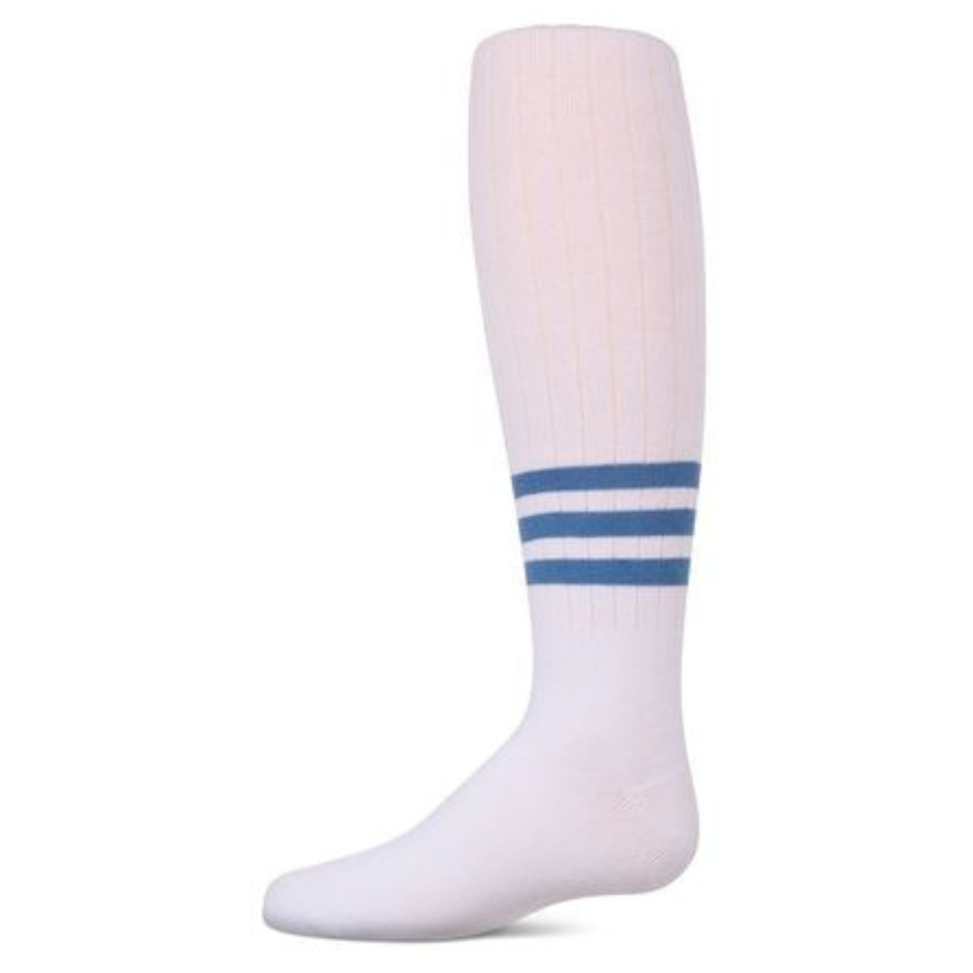 Memoi Bright Stripe Cotton Tights - MKF-4072
