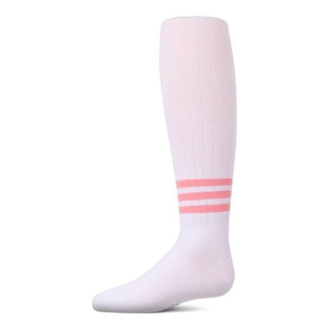 Memoi Bright Stripe Cotton Tights - MKF-4072
