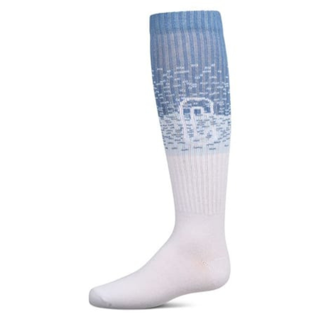 Memoi Color Block C Knee High - Mkf-12889