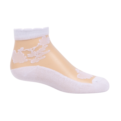 Zubii Sheer Floral Ankle - 1209-Z