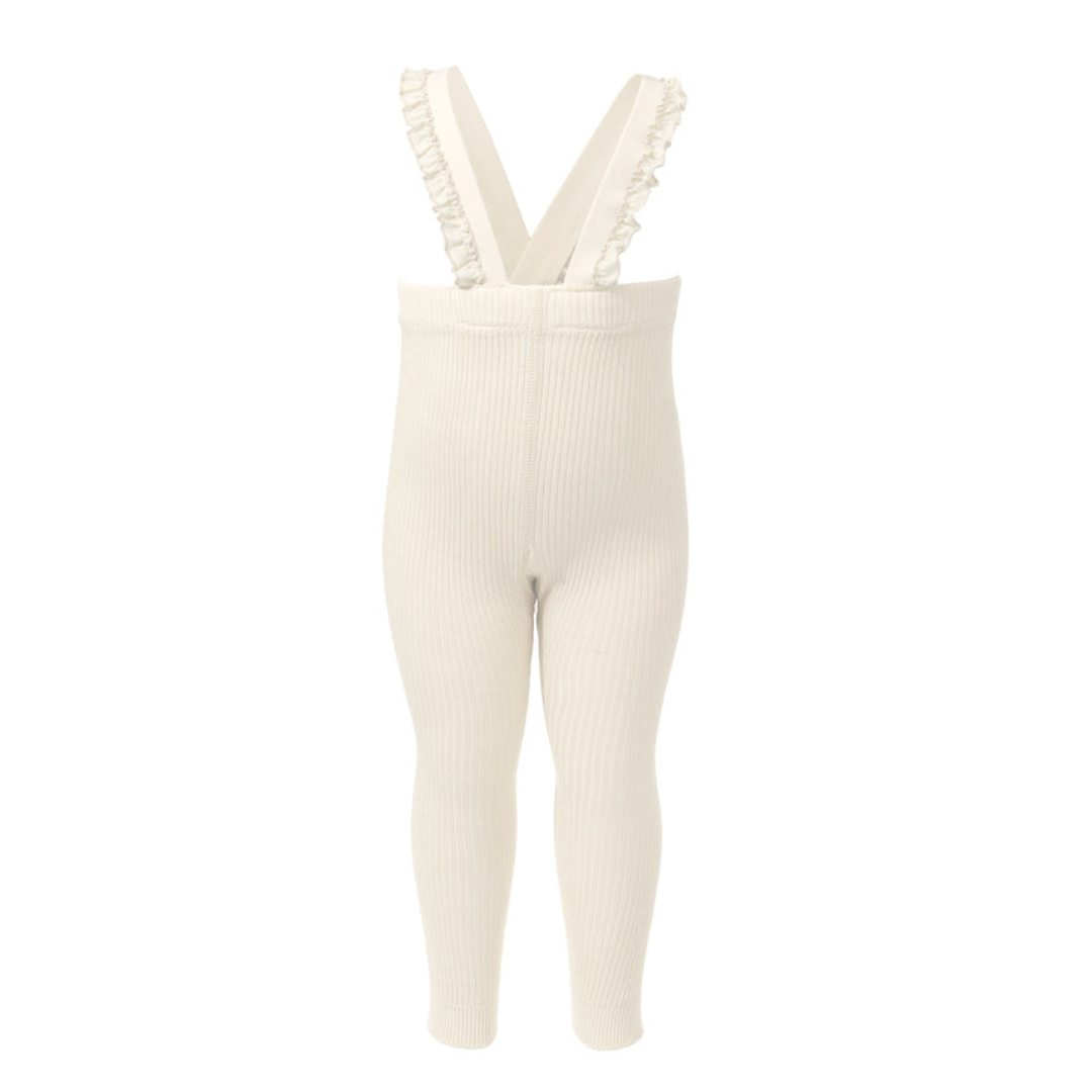 Zubii Ribbed Ruffle Overall Long - Z950