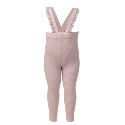 Zubii Ribbed Ruffle Overall Long - Z950