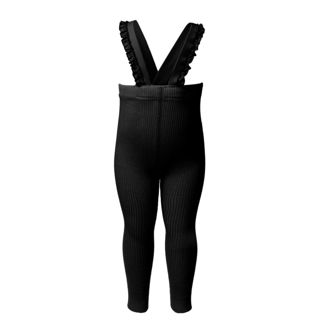 Zubii Ribbed Ruffle Overall Long - Z950