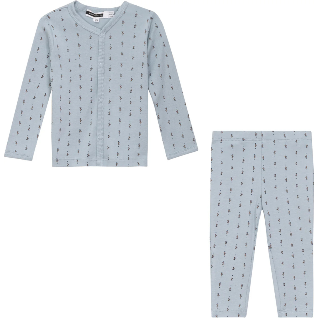 Whipped Cocoa Kids Granpa Style Printed Modal 2 PC - SB5CY2627E