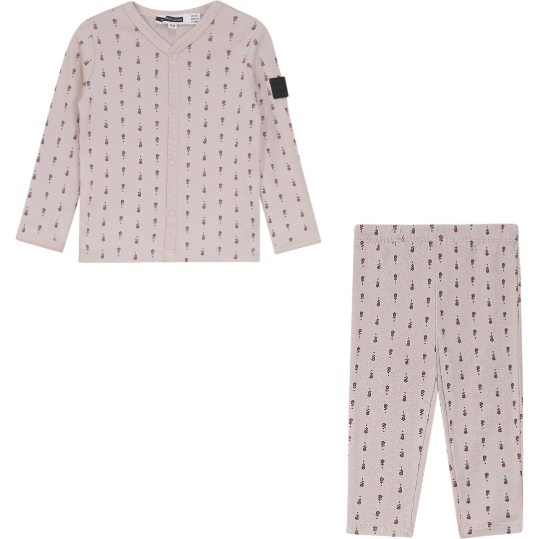 Whipped Cocoa Kids Granpa Style Printed Modal 2 PC - SB5CY2627E