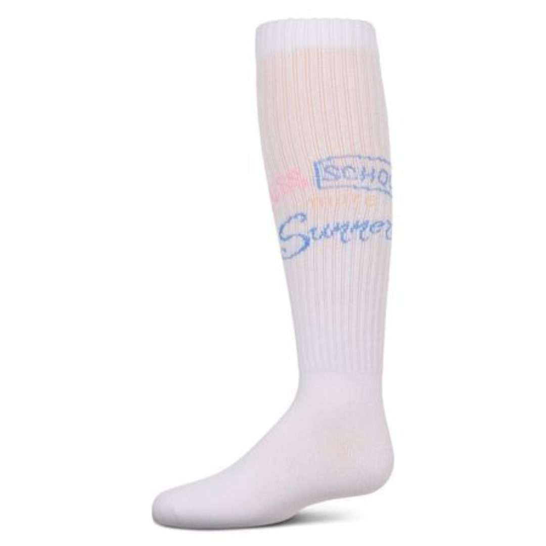 Memoi Less School More Summer Knee High - MKF-7186
