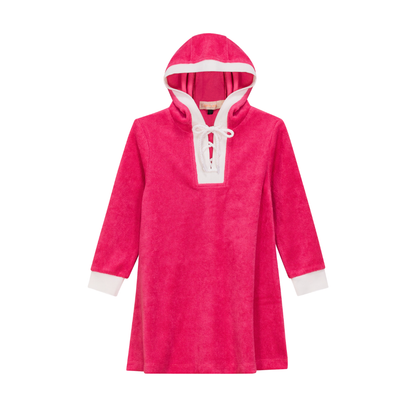Sunburnt Girls Cotton Terry Hoodie Dress - SB5CY2624D