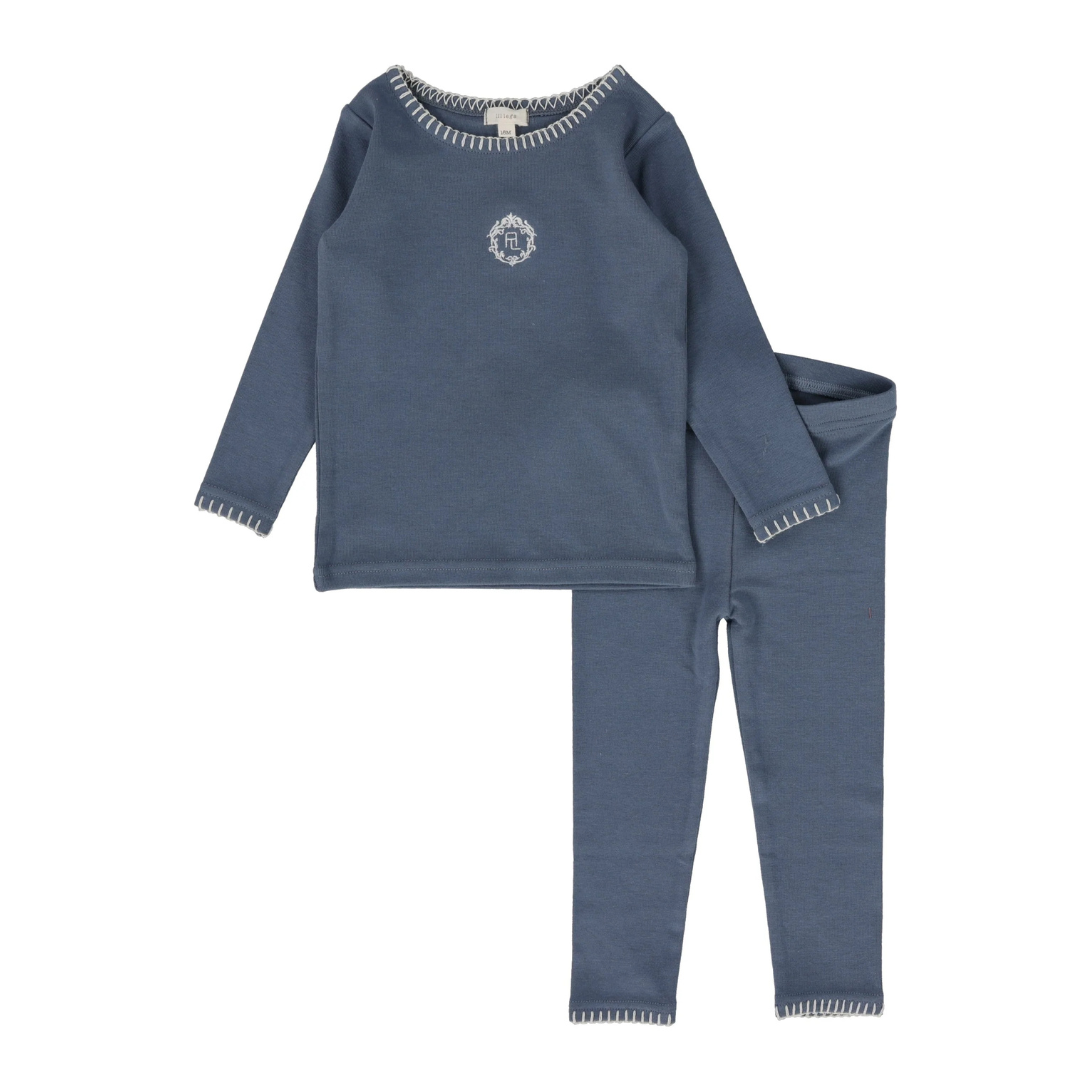 Lil Legs Emblem Pajama - EPJ-SS25