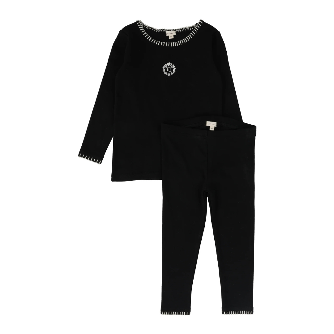 Lil Legs Emblem Pajama - EPJ-SS25