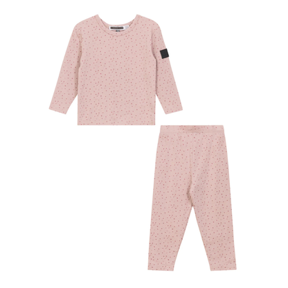 Whipped Cocoa Modal Jersey Top And Legging Set With Star Print - SB5CY2550E