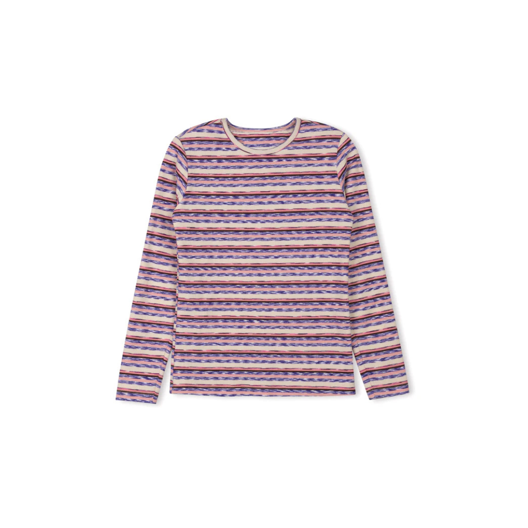 Vibe  Striped And Strokes Tee - C-18585