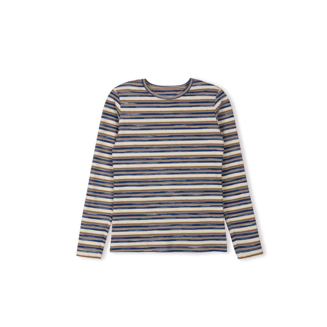 Vibe  Striped And Strokes Tee - C-18585