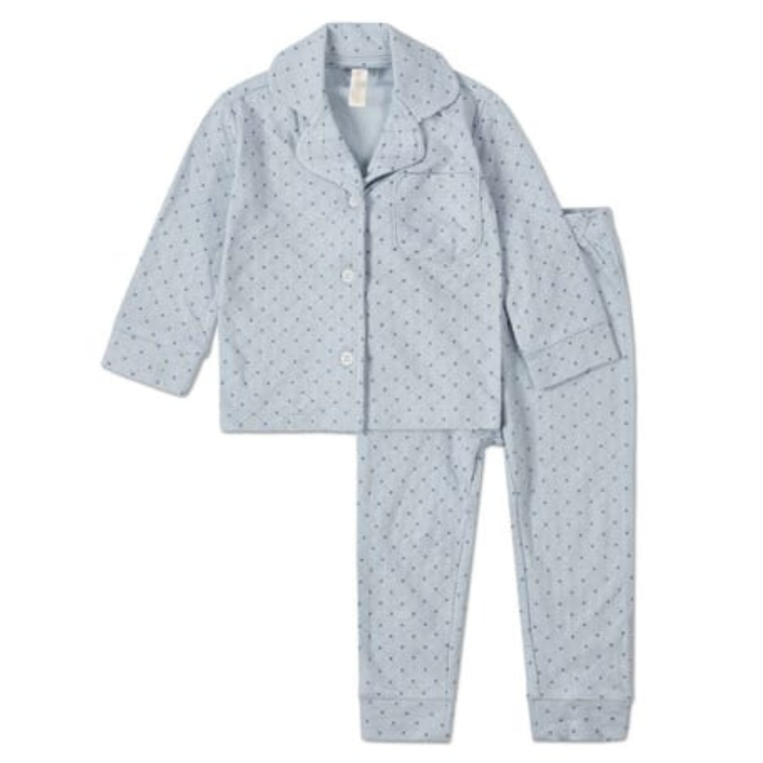 MiniMoi Little Dots Pointelle 2 Pc Pajama Set - IBJ09286