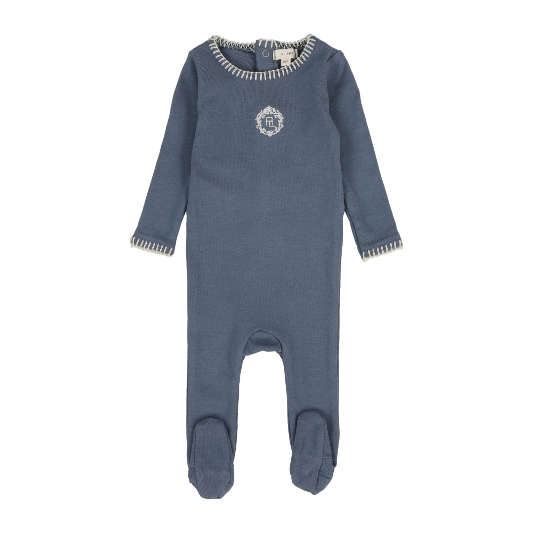 Lil Legs Emblem Footie - EMF-SS25