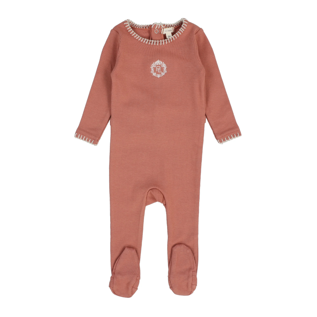 Lil Legs Emblem Footie - EMF-SS25