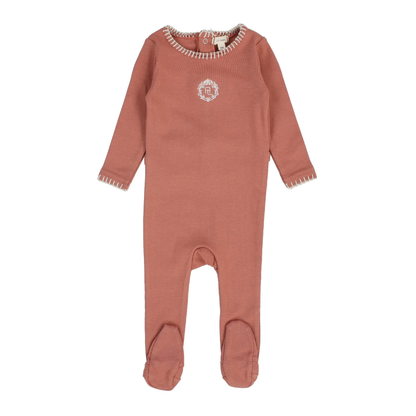 Lil Legs Emblem Footie - EMF-SS25