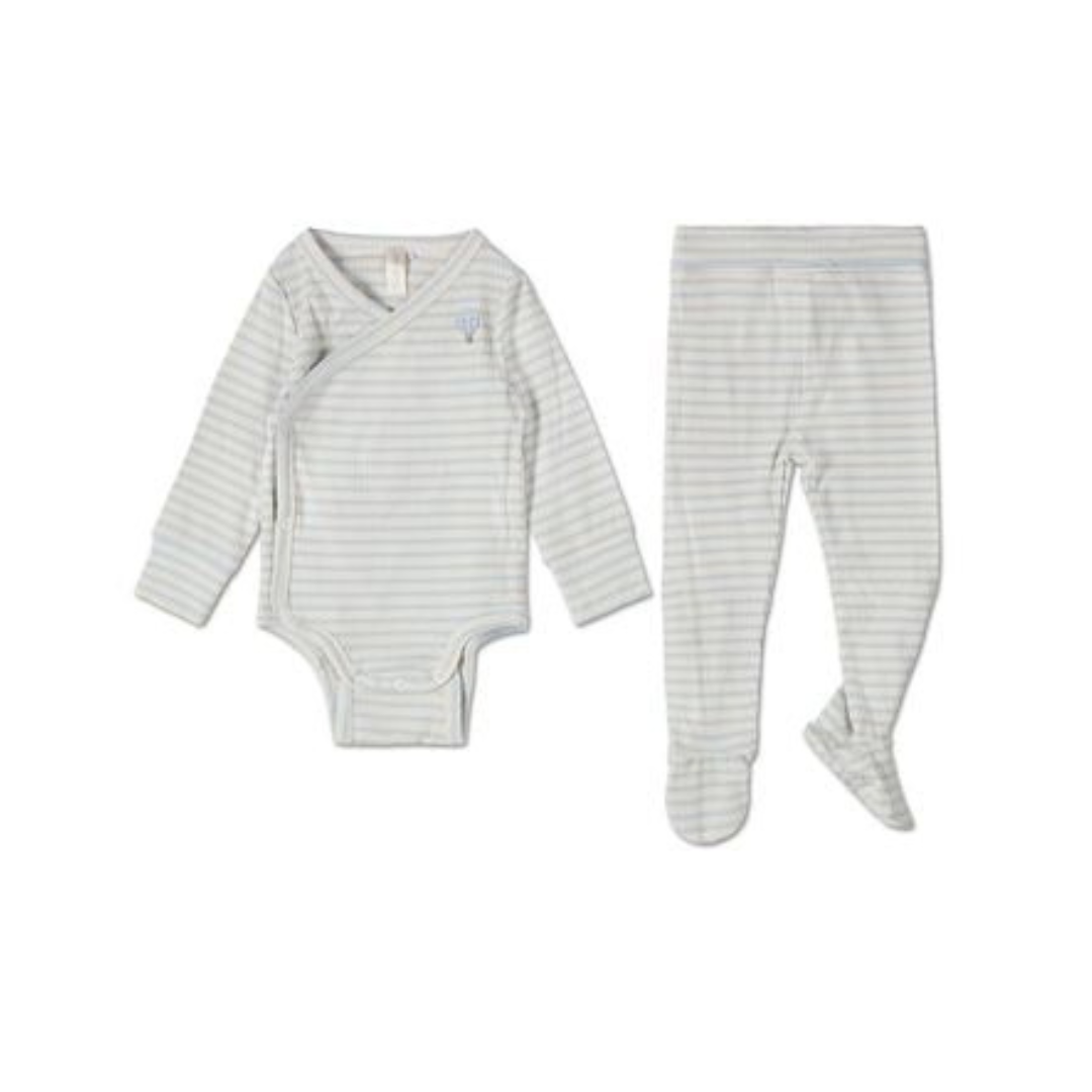 MiniMoi Striped Hot Air Balloon 2 Pc Set - INB09263