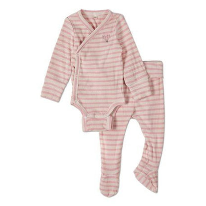 MiniMoi Striped Hot Air Balloon 2 Pc Set - INB09263