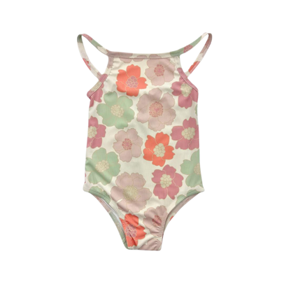 Crew Ribbed Floral Swimsuit - SG2950