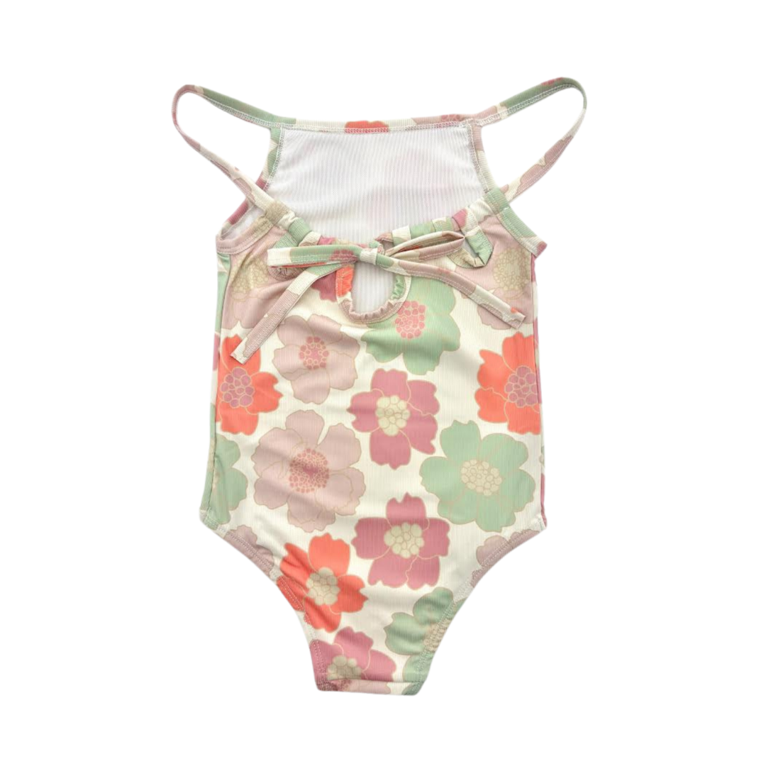 Crew Ribbed Floral Swimsuit - SG2950