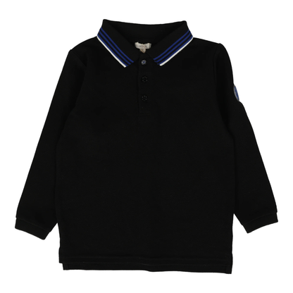 Lil Legs Multi Stripe Collar Polo Ls - PMSCPL-SS25