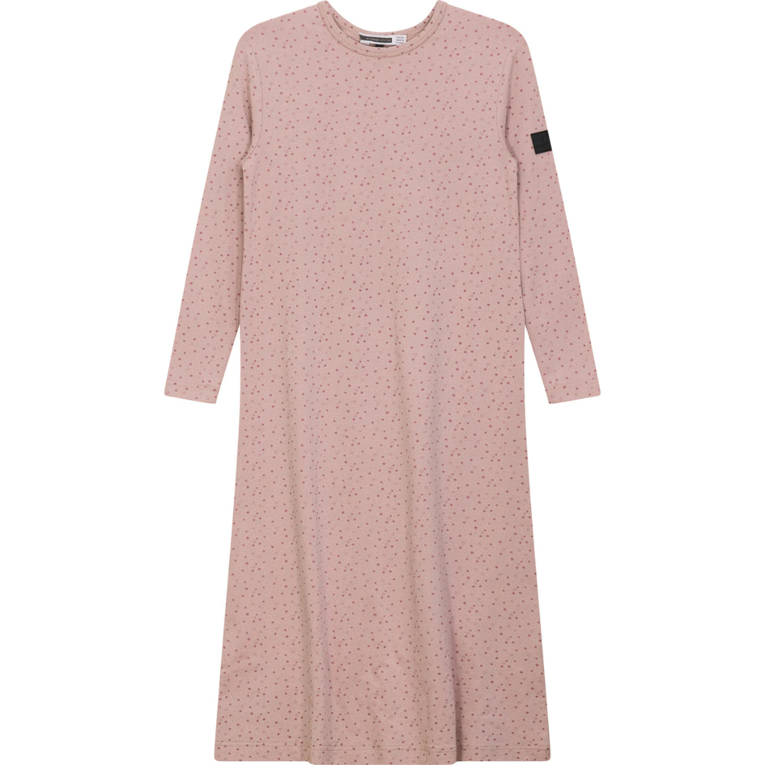 Whipped Cocoa Modal Jersey Girl Nightgown With Star Print - SB5CY2550N