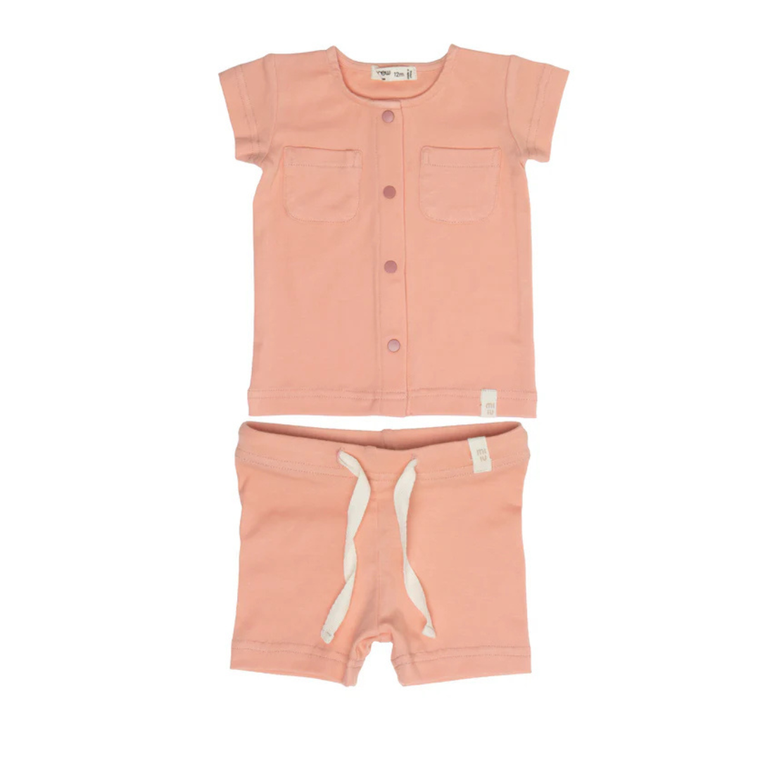 Crew Cotton Long Set - AL29115L