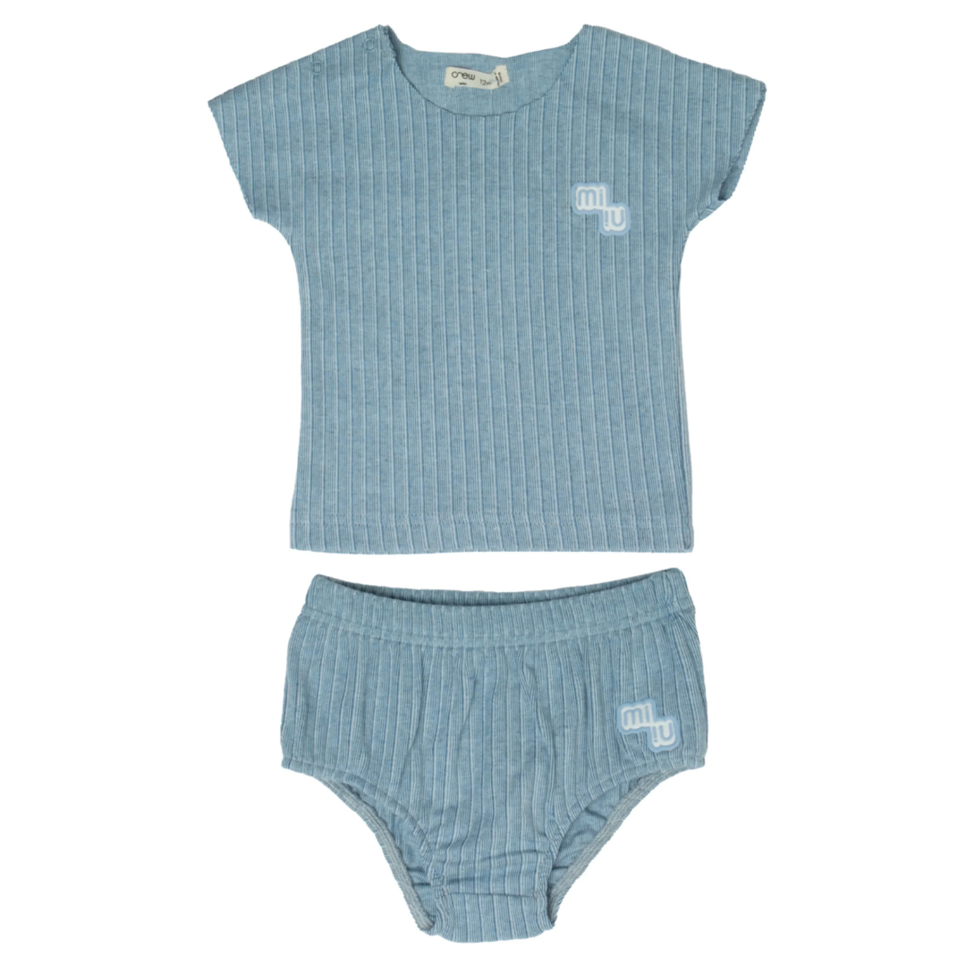 Crew Rib Cotton Set - AL29116