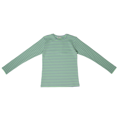 Crew Rib Stripe Tee - AL2999