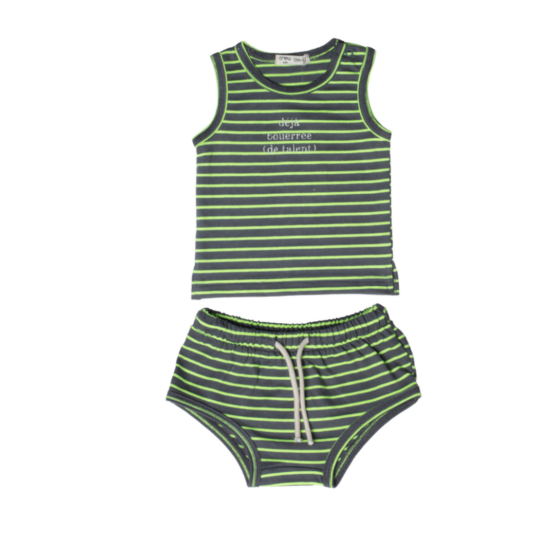 Crew Neon Stripe Set - AL2960