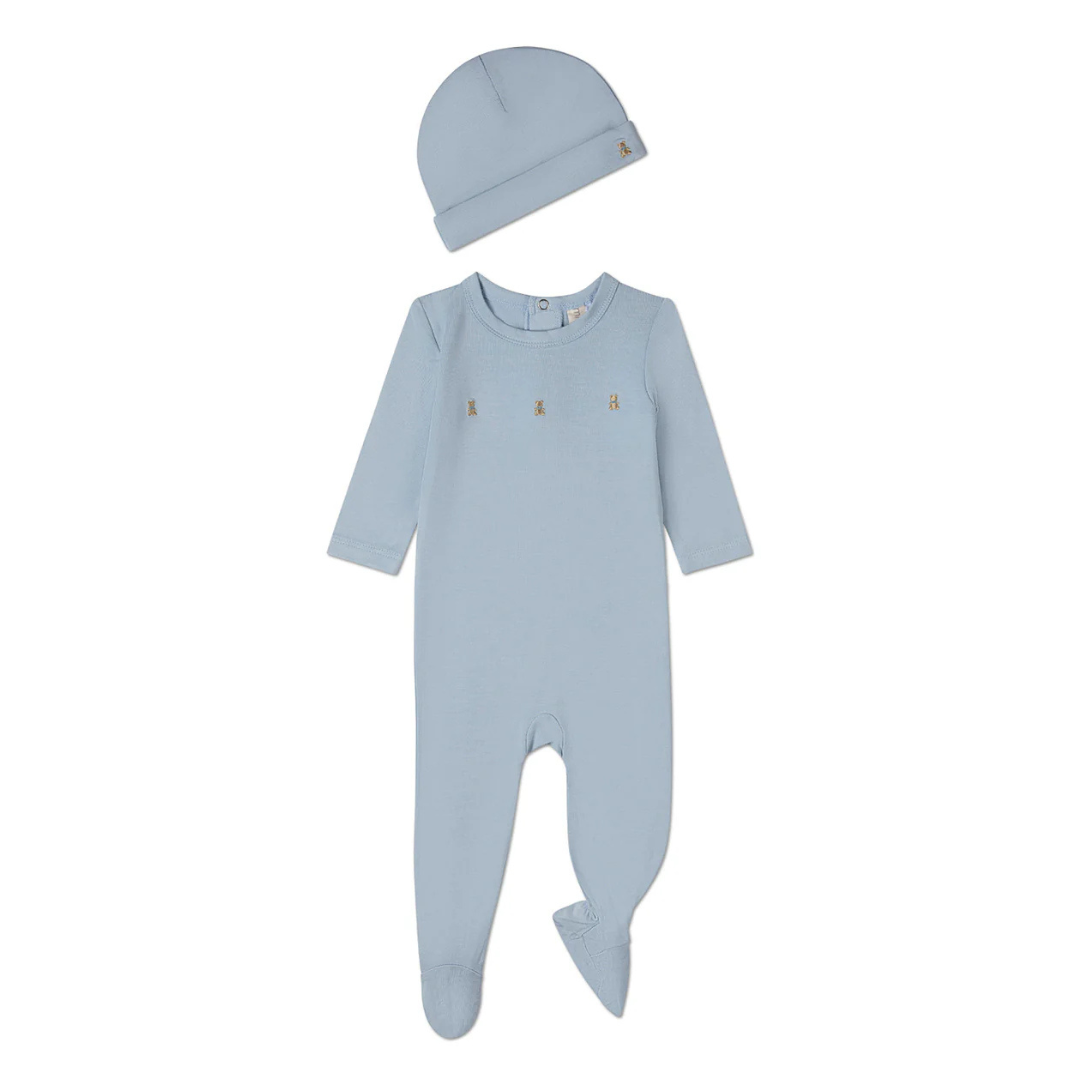 MiniMoi Three Little Bears 2 Pc Footie Set - INA09301