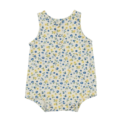 Bonjoy Printed Denim Romper - BTS25002R