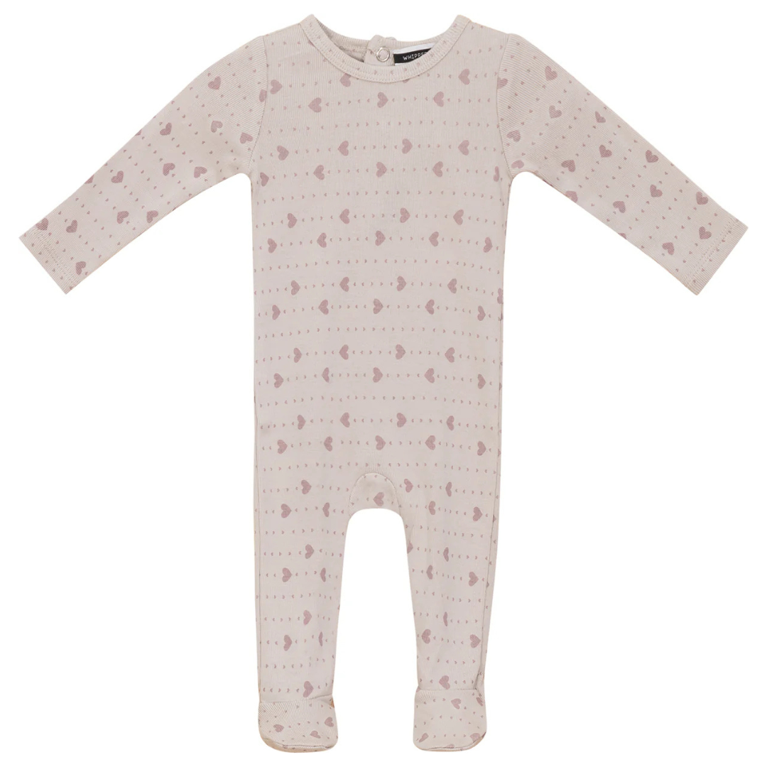 Whipped Cocoa Printed Modal Baby Stretchie - SB5CY2566