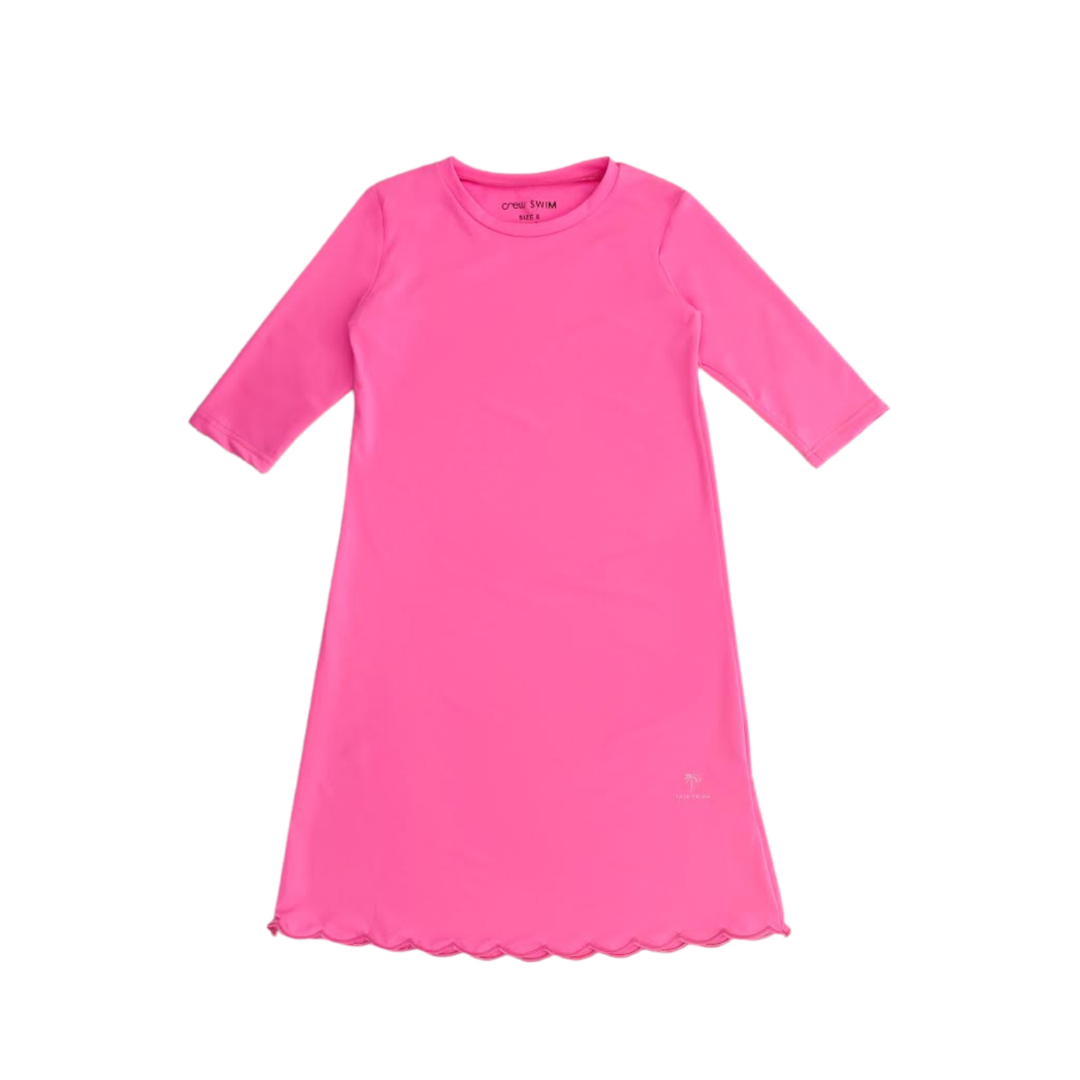 Crew Scallop Swim Dress - SG2943
