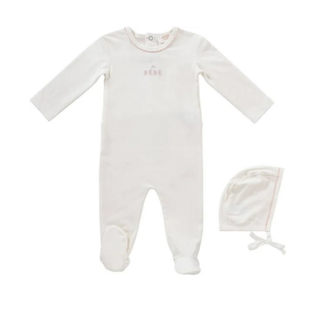 Kipp Bebe Romper & Bonnet Set - TD3119RH