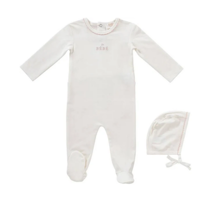 Kipp Bebe Romper & Bonnet Set - TD3119RH