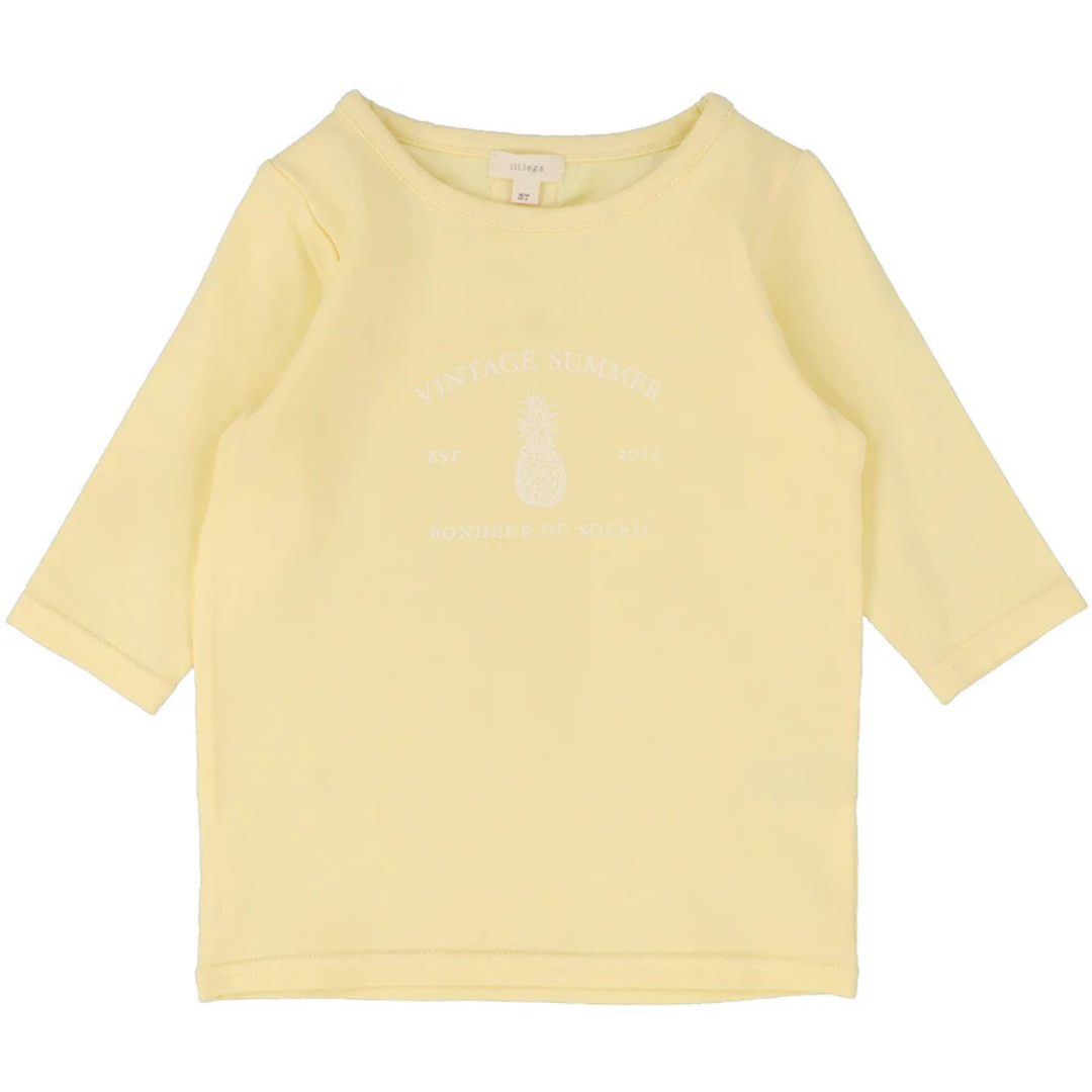 Lil Legs Girls Print Tee Three Quarter Sleeve Tee - CPTQ-SS25