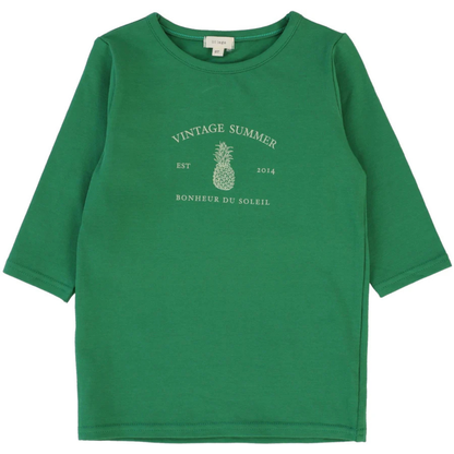 Lil Legs Girls Print Tee Three Quarter Sleeve Tee - CPTQ-SS25