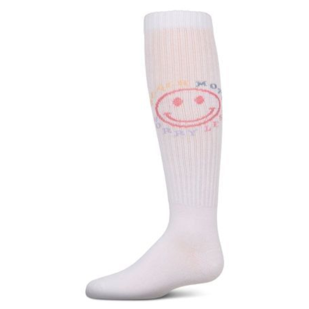 Memoi Beach More Worry Less Knee High - MKF-7187