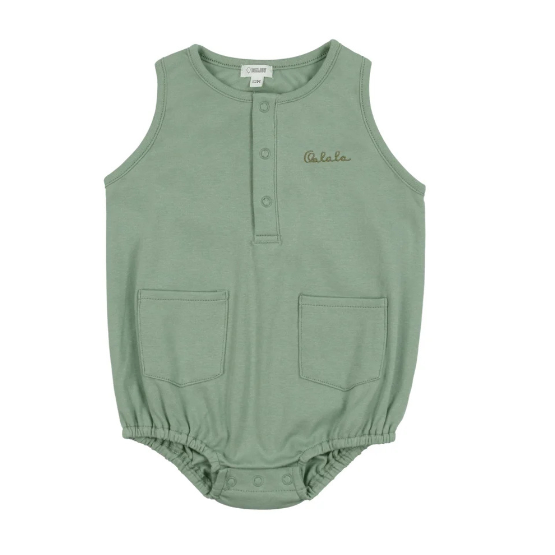 Bonjoy Printed Word Baby Romper - BTS25006R