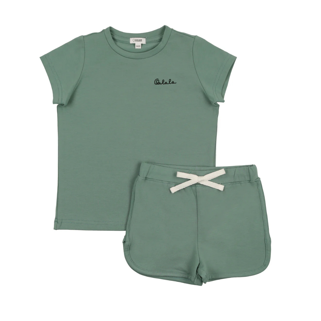 Bonjoy Printed Word Toddler Set - BTS25006TS
