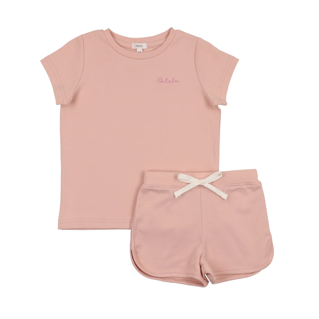 Bonjoy Printed Word Toddler Set - BTS25006TS